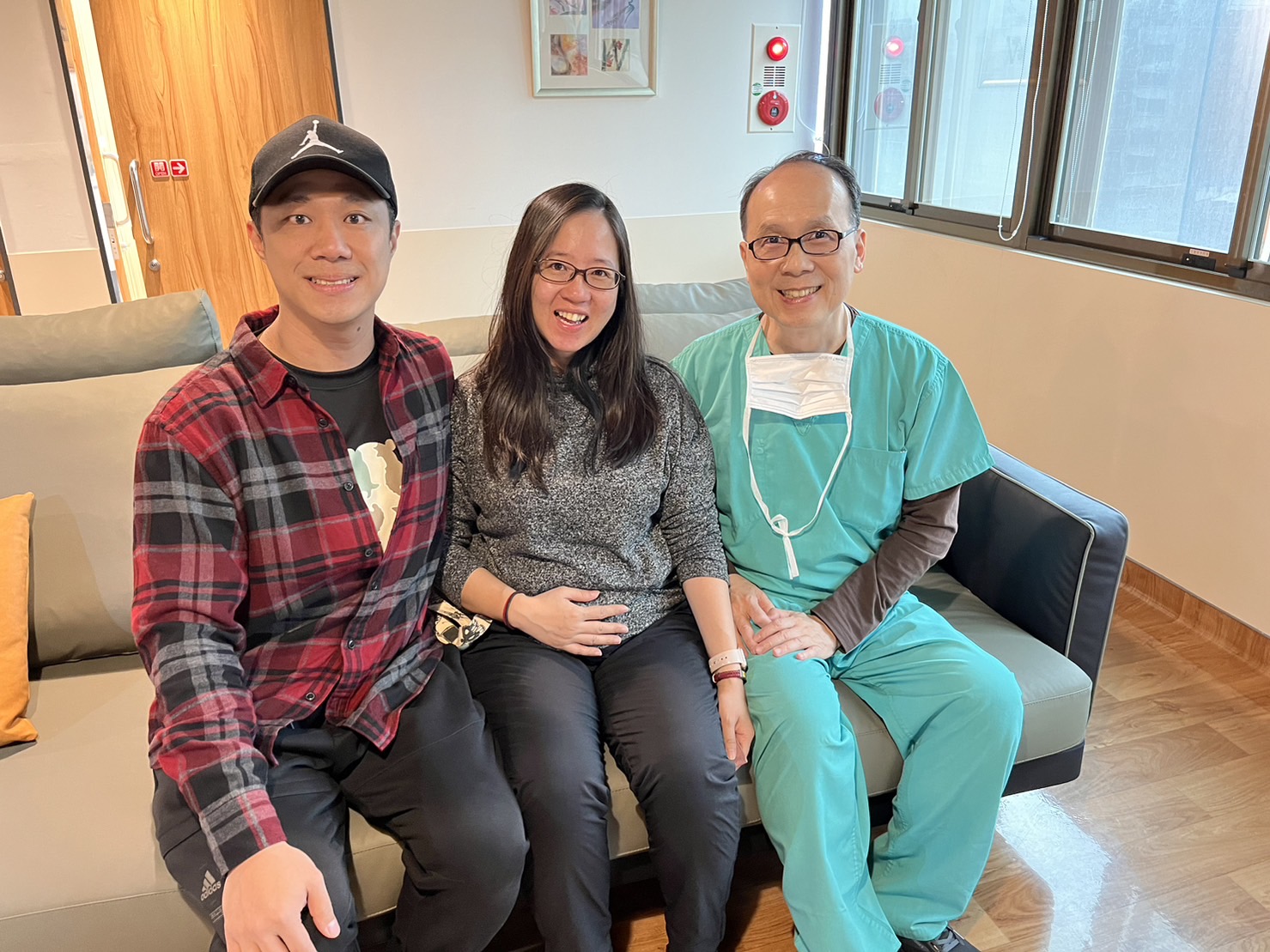 先帶懷孕5個月再肚子裡的寶寶回娘家