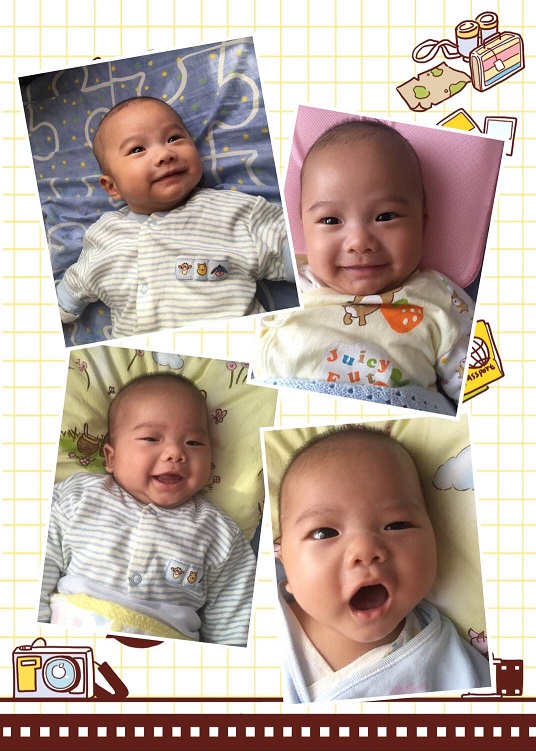 感謝黃主任及團隊送給我雙寶